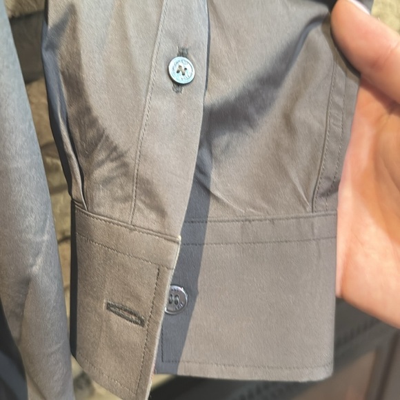 Burberry Brit Men’s Gray Long Sleeve Button Up Shirt M - Picture 6 of 7